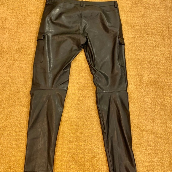 Faux leather black H&M pants - Picture 2 of 5